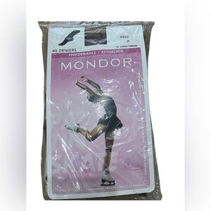 Mondor Figure Carob M Skating Tights Nylons 3322 Women’s  80 Deniers New